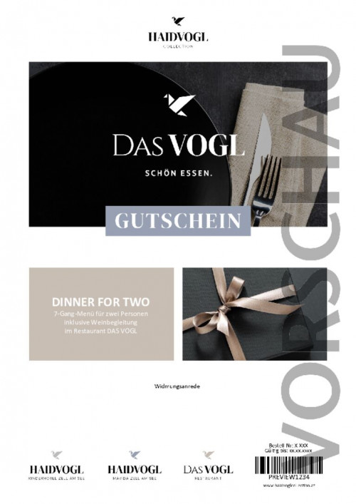 DINNER FOR TWO DELUXE